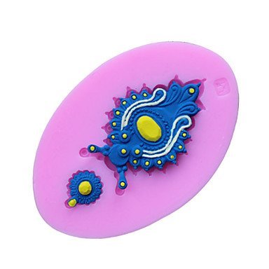 Y&XL&H Bakeware Silicone Gemstone Fondant Mold Cake Decoration Mold