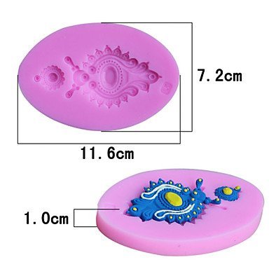 Y&XL&H Bakeware Silicone Gemstone Fondant Mold Cake Decoration Mold N3