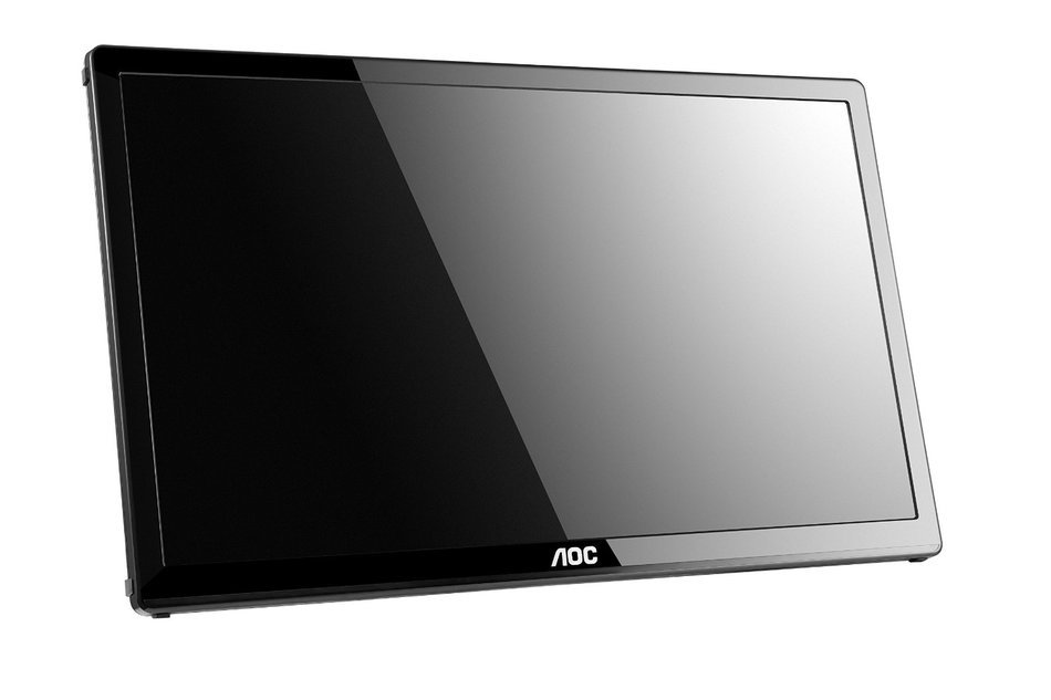 AOC e1659Fwux- Pro 16-Inch Class, Full HD 1920x1080 Res, 300 cd/m2 Brightness, USB 3.0-Powered... N19