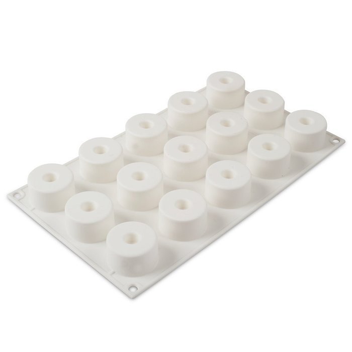 Silikomart White Nonstick Sushi Roll - 15 Cavities