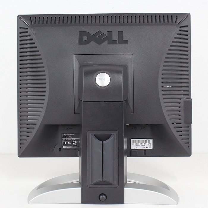 17-Inch Dell 1704FPVs DVI LCD Monitor w/USB Hub (Black & Silver) N3