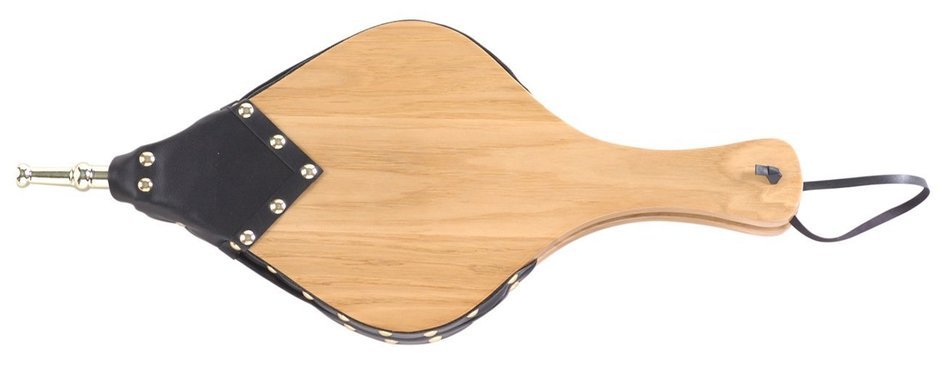 Uniflame, C-6162, 19 in. Oversized Hand Carved Bellow