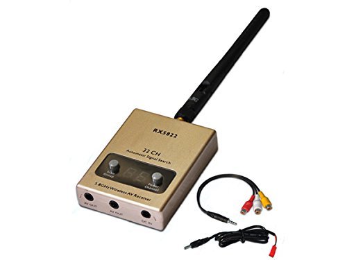 Boscam FPV 5.8GHz Wireless AV Transmitter Emitter TX5822 + AV Receiver RX5822 for FPV RC Mulicopter (TX + RX) N2