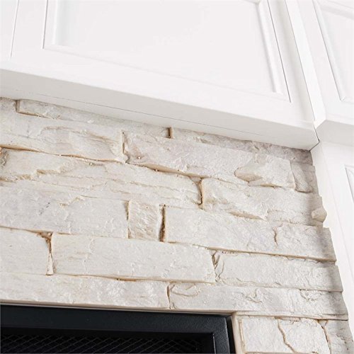 Southern Enterprises Merrimack Corner Infrared Electric Fireplace N2
