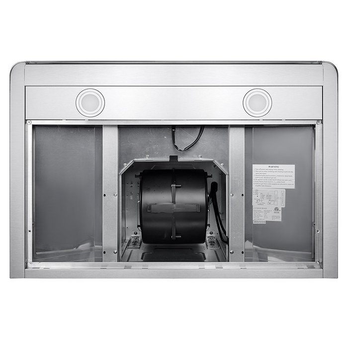 AKDY&reg; 30" Kitchen Wall Mount Wall Mount LED Touch Control Panel Baffle Filters Range Hood N7