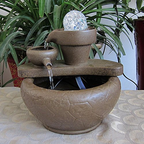 FEI&S Ceramic Flowing Water humidifier living room desk creative Gifts, Home Decor is part #9