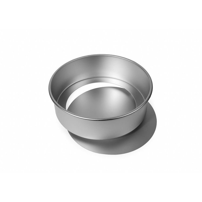 Round Cake Pan / Tin - Loose Based 10" (Pack of 2)