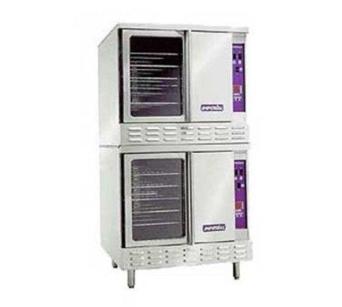 Imperial Commercial Convection Oven Double Deck Standard Depth Natural Gas Model Icv-2