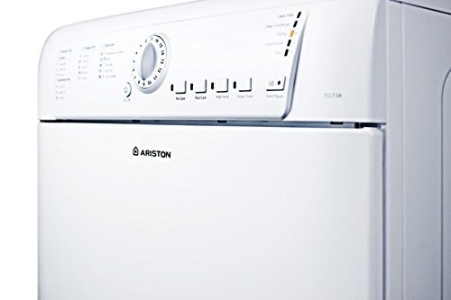 Summit TCL73XNA 24" Front Load Dryer With 16 Dry Programs Stainless Steel Drum Start/Pause Function Reversible...