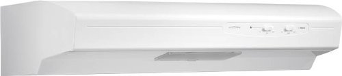 Broan QSE130BL Energy Star Qualified Under-Cabinet Range Hood, 30-Inch, Black N3
