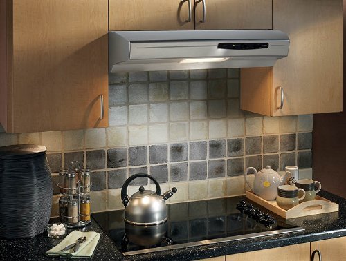 Broan QSE130BL Energy Star Qualified Under-Cabinet Range Hood, 30-Inch, Black N4