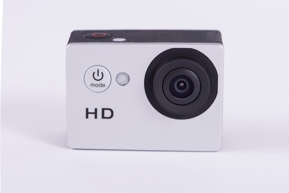 720p 140&deg; Fov Waterproof Action Sports Camera - Silver N3
