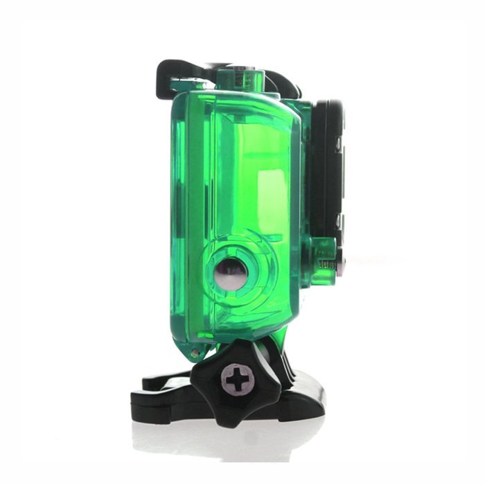 YUYIKES Underwater Waterproof Protective Housing Case For GoPro Hero 3 Camera (color green) N2