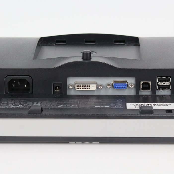 17-Inch Dell 1704FPVs DVI LCD Monitor w/USB Hub (Black & Silver) N5