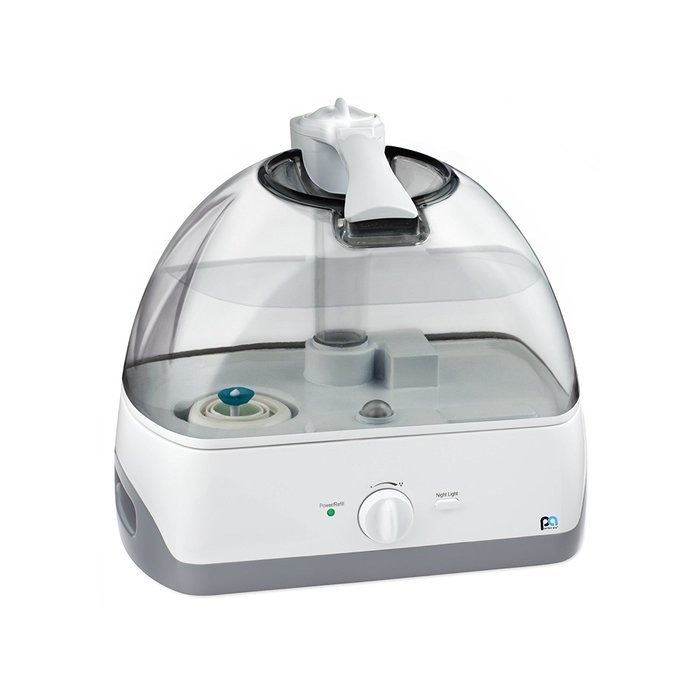 Perfect Aire PAU13 Tabletop Cool Mist 1.3-Gallon Ultrasonic Humidifier, Energy Star Rated, Medium/Large Room Coverage