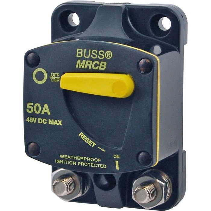 BLUE SEA SYSTEMS BS-7142 / Circuit Breaker, 187 Series, 80A, MFG# 7142