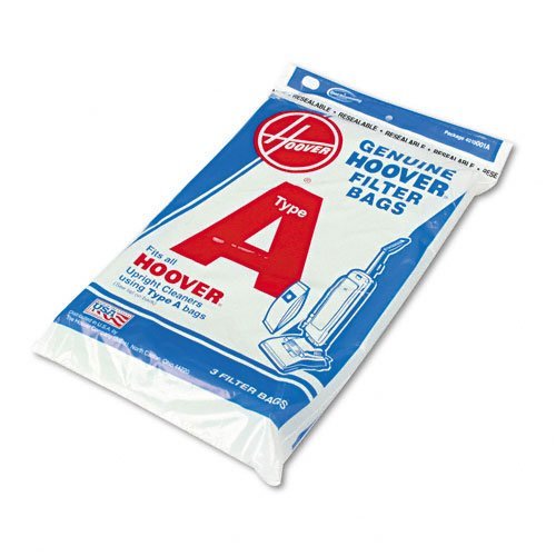 Hoover : Commercial Elite Lightweight Bag-Style Vacuum Replacement Bags, 3 Pack -:- Sold as 2 Packs of - 3 - /...