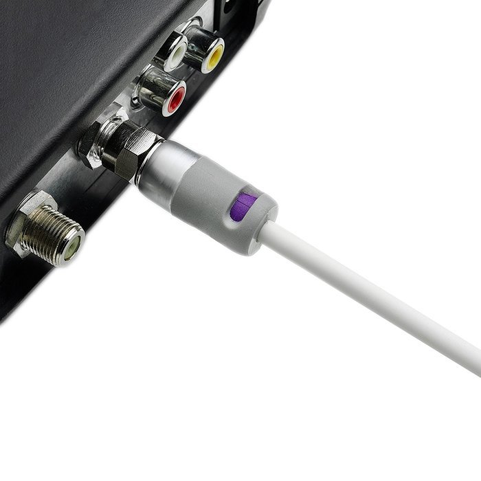 Mediabridge CJ01-MWF-N1 Coaxial Video Cable, White N3
