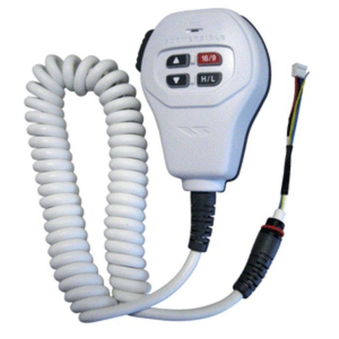 Standard Horizon Replacement VHF MIC f/GX1200W, GX1600W, & GX1700W - White consumer electronics