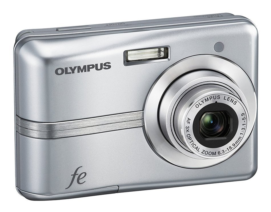 Olympus FE-25 10MP Digital Camera with 3x Optical Zoom and 2.4 inch LCD (Black) N7