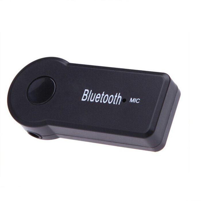 DUFU-Store 3.5mm Bluetooth 3.0 Wireless Audio Receiver Dongle Car Home Speaker black N6