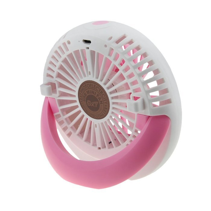 Greenery 360 Degree Rotation Mini Quietness Lightweight Metal Desktop Laptop PC USB Plug Charger Office Home Desk... N6