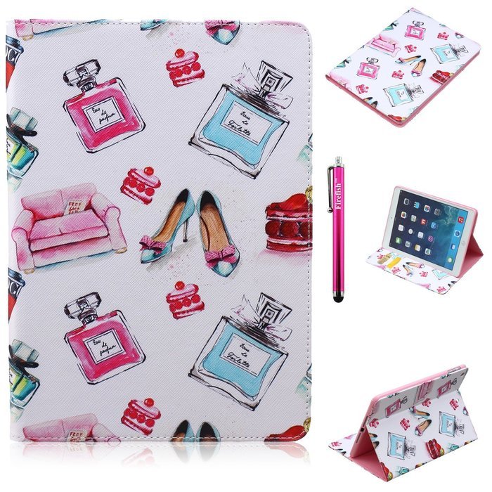 iPad Mini 1/2/3 Case, Firefish High Quality PU Leather Wallet Case [Card Pockets] and Kickstand Feature Case for... N162