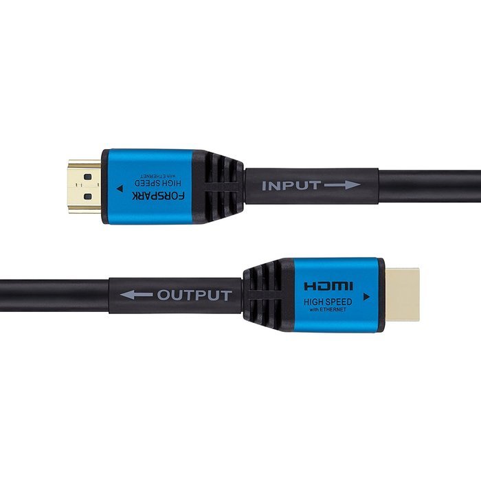 FORSPARK High Speed Ultra HDMI Cable 8ft with Ethernet ,Full HD, Supports 4K, 3D, 1080p Full HD Latest Version... N3