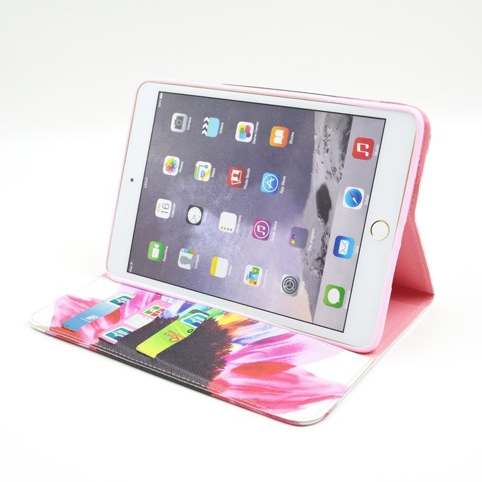 iPad Mini 1/2/3 Case, Firefish High Quality PU Leather Wallet Case [Card Pockets] and Kickstand Feature Case for... N181