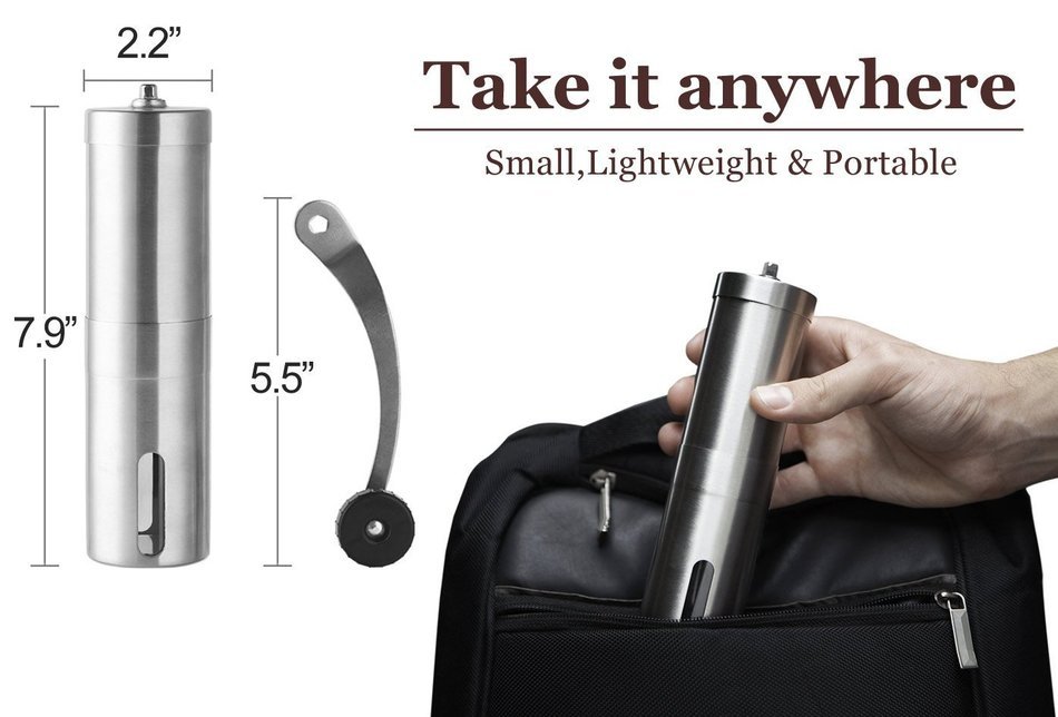 Sino Banyan Manual Coffee Grinder Portable & Fresh N4