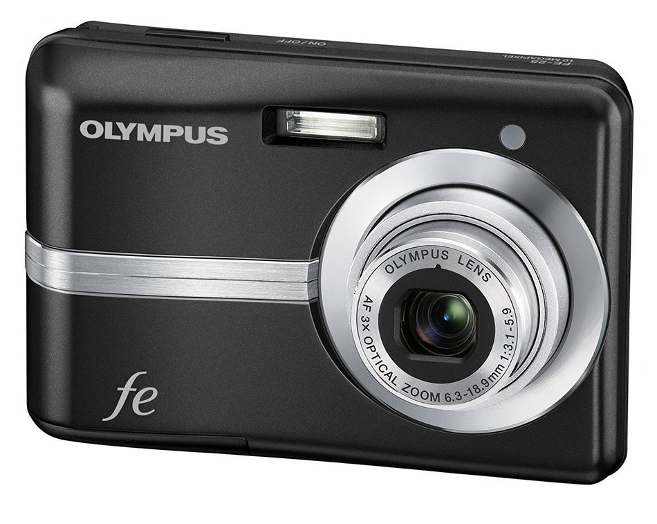 Olympus FE-25 10MP Digital Camera with 3x Optical Zoom and 2.4 inch LCD ...
