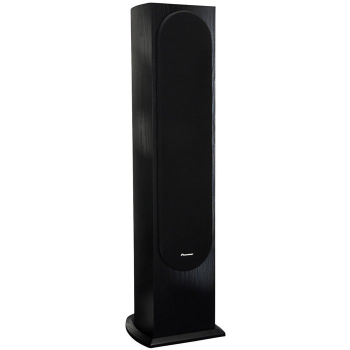 Pioneer SP-FS52-LR Andrew Jones Designed Floor standing Loudspeaker (each) and AmazonBasics 16-Gauge Speaker Wire... N4
