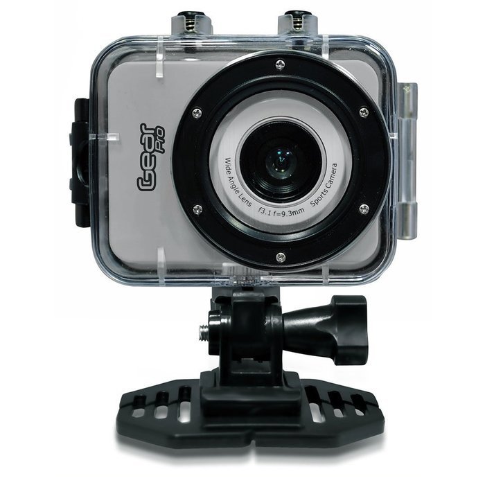 Gear Pro HD 1080p Action Cam - Hi-Res Digital Camera/Camcorder with Full HD Video, 12.0 Mega Pixel Camera, 2.4... N9