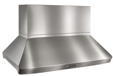 Best IP29M54SB 54" Centro Island Mount Chimney Style Hood with Heat Sentry Automatic Sensor Control Filter Clean...