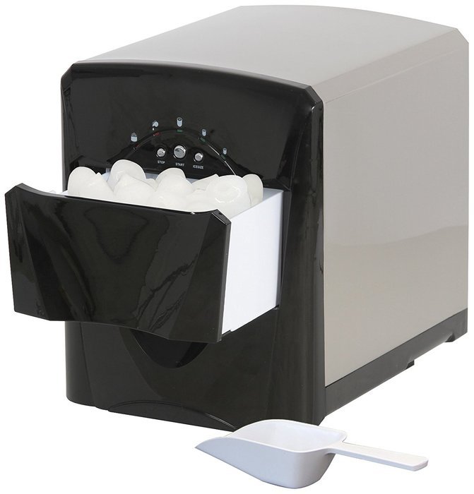 Polar PIM10BLS Stainless Steel Portable Ice Maker N3