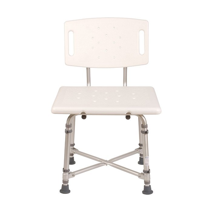 HealthSmart Germ-Free Heavy-Duty Bariatric Bath Seat Shower Chair with Removable Backrest, Supports up to 500... N4