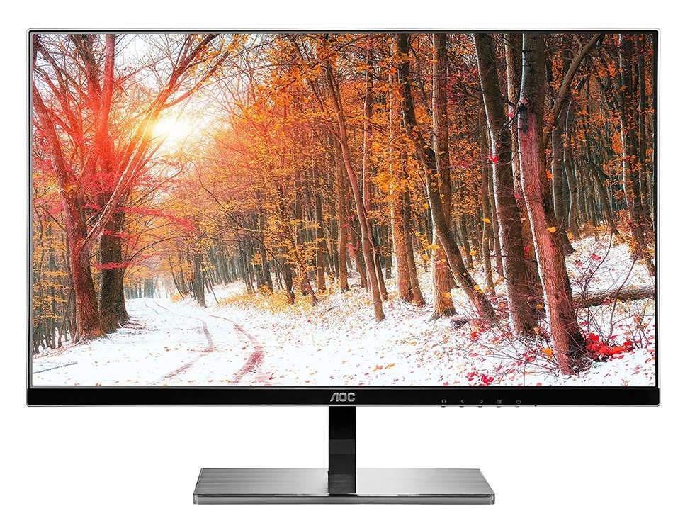 AOC i2777fq 27-Inch Class IPS LED Monitor, Bezel-less, Full HD, 5ms, 50M:1 DCR,VGA/(2)HDMI... N25