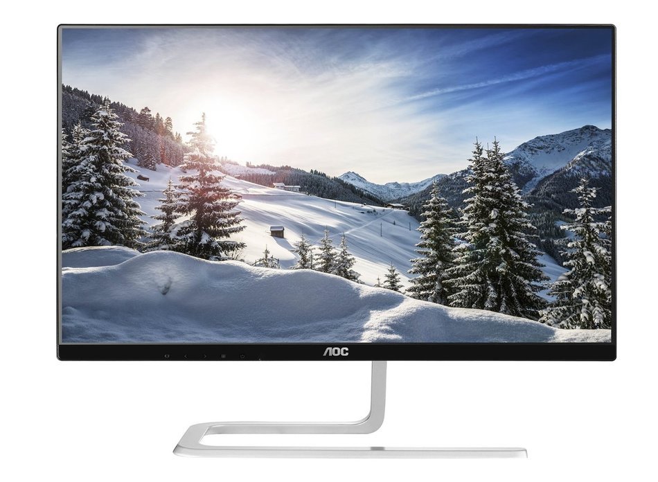 AOC i2777fq 27-Inch Class IPS LED Monitor, Bezel-less, Full HD, 5ms, 50M:1 DCR,VGA/(2)HDMI... N29