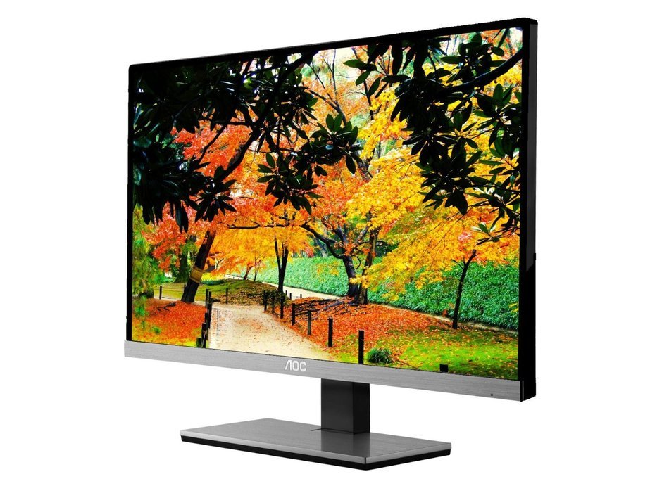 AOC i2777fq 27-Inch Class IPS LED Monitor, Bezel-less, Full HD, 5ms, 50M:1 DCR,VGA/(2)HDMI... N33