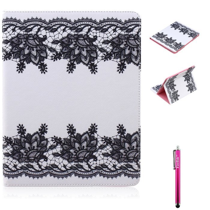 iPad Mini 1/2/3 Case, Firefish High Quality PU Leather Wallet Case [Card Pockets] and Kickstand Feature Case for... N208