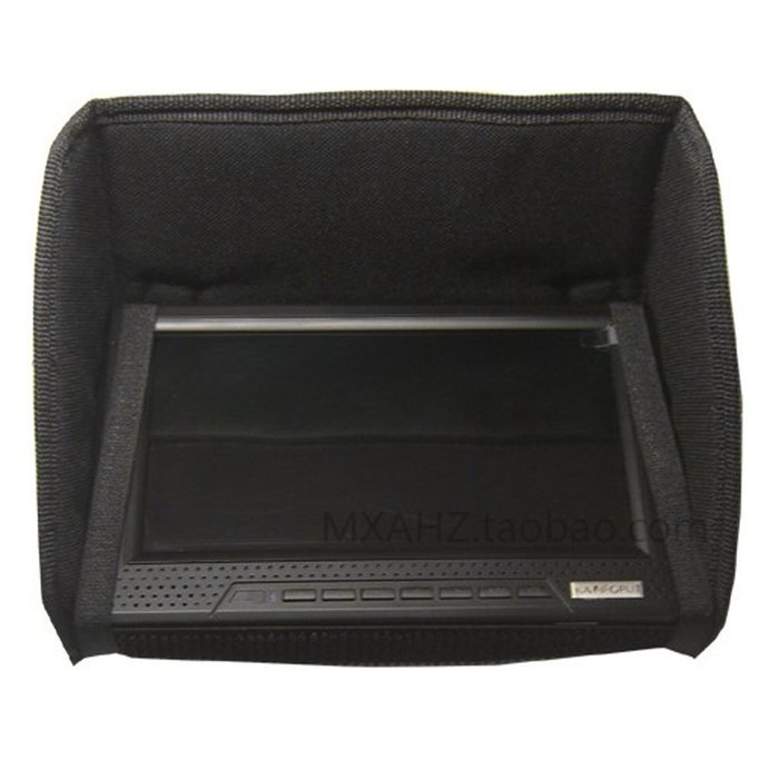 7"/8"Inch HDMI LCD Monitor Sunshade Sun Shade Hood with Strip Black N5