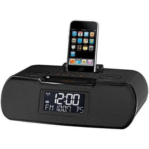 Sangean RCR-10 Black Desktop Clock Radio N4