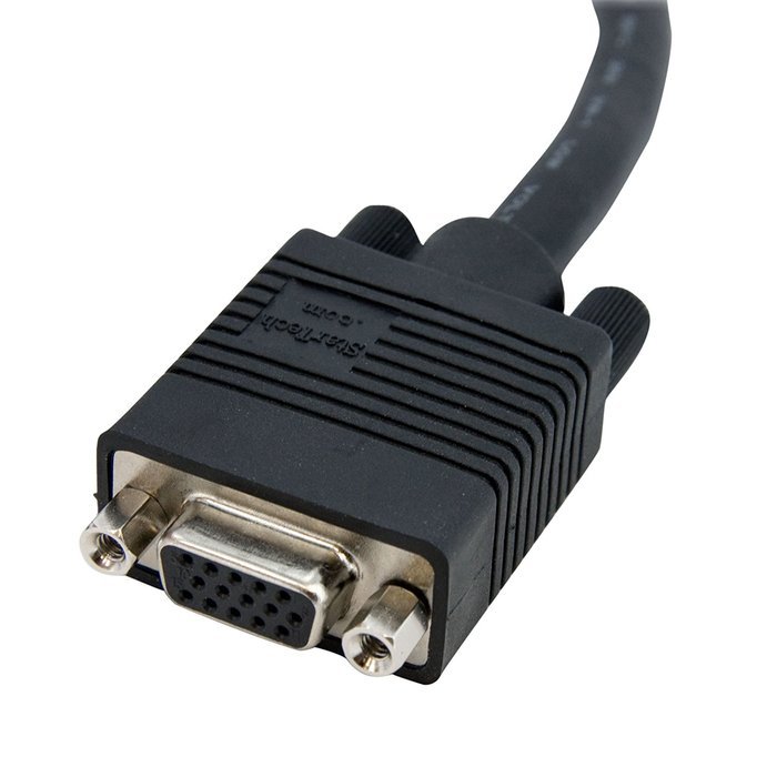 StarTech.com MXT101HQ3 3-Feet Coax High Resolution VGA Monitor Extension Cable - HD15 M/F N2