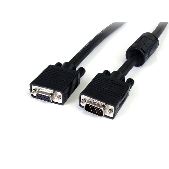 StarTech.com MXT101HQ3 3-Feet Coax High Resolution VGA Monitor Extension Cable - HD15 M/F N5