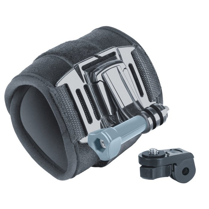 Action Video Camera Bag with Wrist Mount, Chest and Head Strap Combination by USA Gear - Works With GoPro HERO... N6