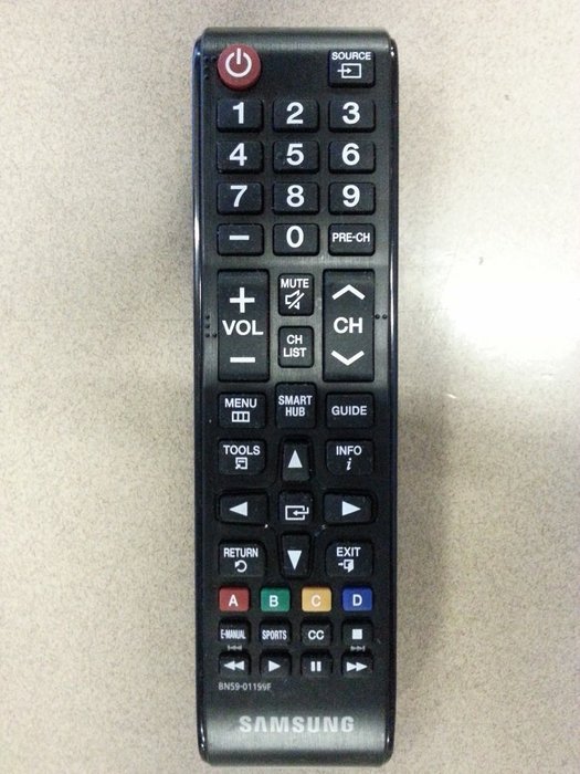 SAMSUNG BN59-01199F TV Remote Control OEM Factory