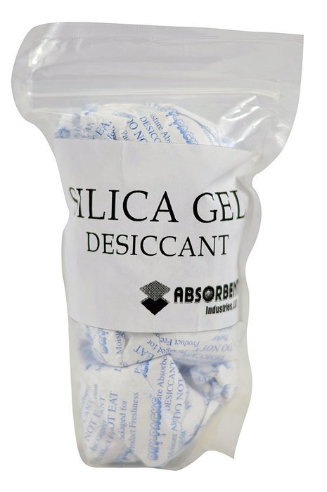 10 gram X 20 PK Silica Gel Desiccant Moisture Absorber -FDA Compliant Food Safe
