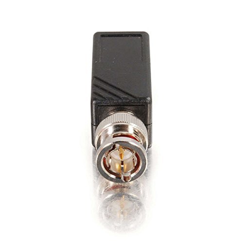 C2G / Cables To Go 41151 BNC Male to RJ45 Female Video Balun (Black)