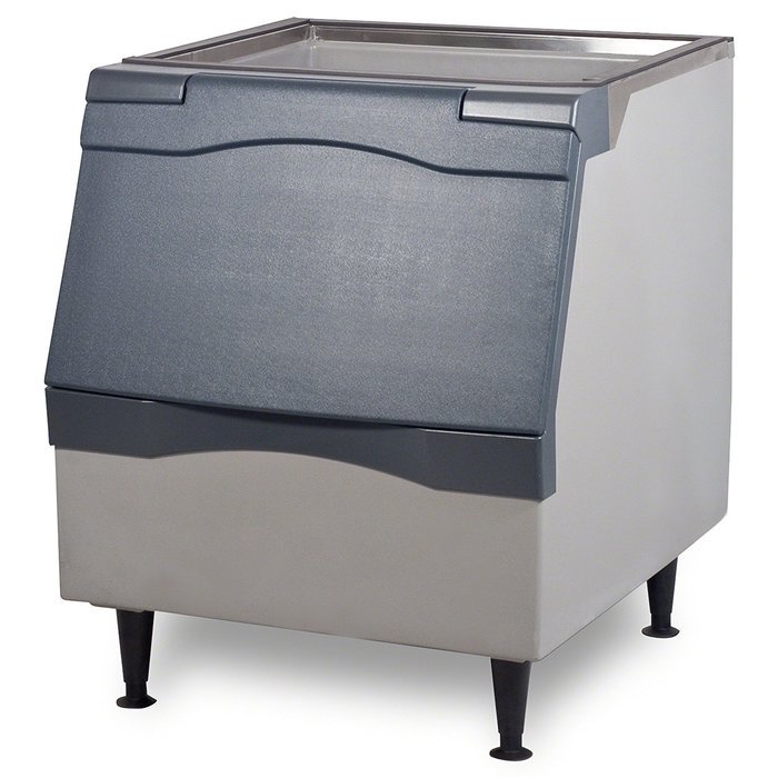 Scotsman Ice Storage Bin - 344 Lb Capacity - 30" Wide x 34" Deep x 30" Tall - Grey Rotationally - Plastic - B330P
