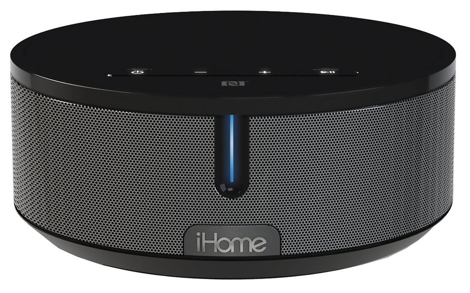 iHome WORLDWIDE VOLTAGE Bluetooth Stereo System with Speakerphone with NFC Technology & USB Port